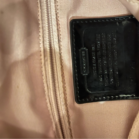 Brown Coach Large Logo Print Shoulder Bag - Picture 5 of 5